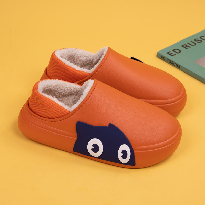 Max0188Fashion Fluffy Slippers Winter Warm Home Indoor Shoes Soft Cute Cartoon Модные тапочки, теплая домашняя обувь, мягкий милый мультяшный