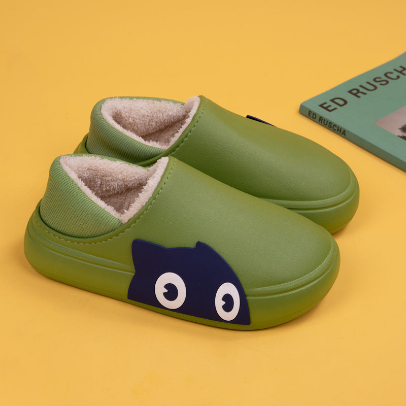 Max0188Fashion Fluffy Slippers Winter Warm Home Indoor Shoes Soft Cute Cartoon Модные тапочки, теплая домашняя обувь, мягкий милый мультяшный