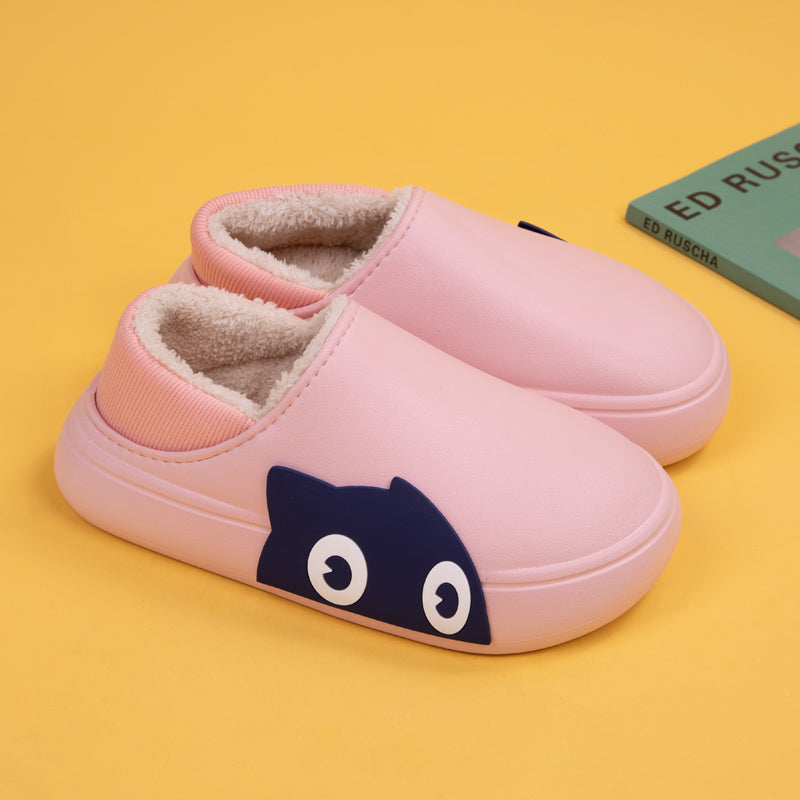Max0188Fashion Fluffy Slippers Winter Warm Home Indoor Shoes Soft Cute Cartoon Модные тапочки, теплая домашняя обувь, мягкий милый мультяшный