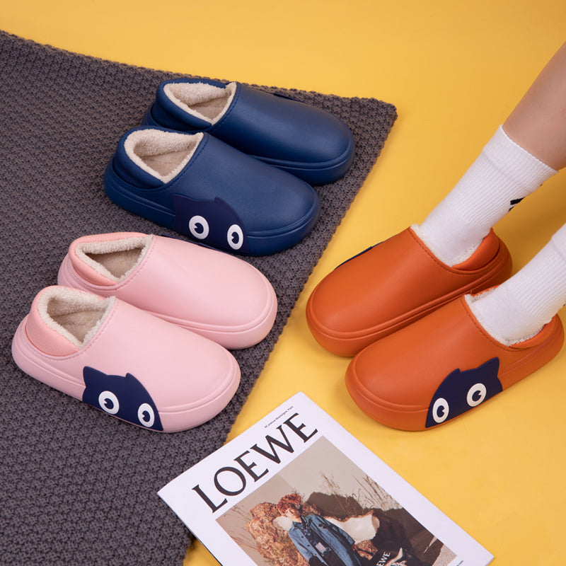 Max0188Fashion Fluffy Slippers Winter Warm Home Indoor Shoes Soft Cute Cartoon Модные тапочки, теплая домашняя обувь, мягкий милый мультяшный