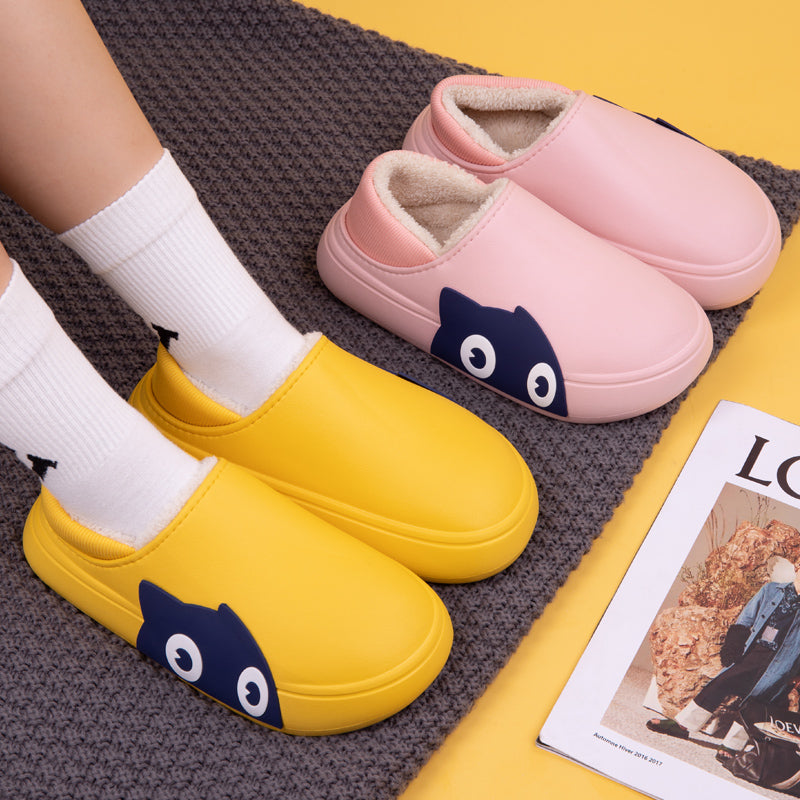 Max0188Fashion Fluffy Slippers Winter Warm Home Indoor Shoes Soft Cute Cartoon Модные тапочки, теплая домашняя обувь, мягкий милый мультяшный