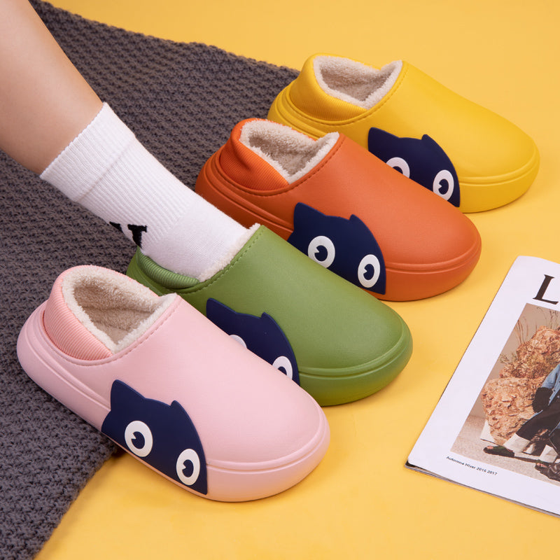 Max0188Fashion Fluffy Slippers Winter Warm Home Indoor Shoes Soft Cute Cartoon Модные тапочки, теплая домашняя обувь, мягкий милый мультяшный