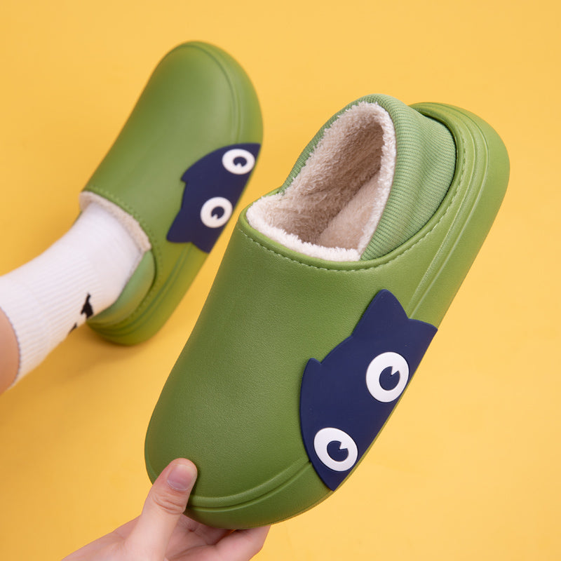Max0188Fashion Fluffy Slippers Winter Warm Home Indoor Shoes Soft Cute Cartoon Модные тапочки, теплая домашняя обувь, мягкий милый мультяшный