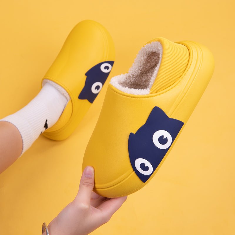 Max0188Fashion Fluffy Slippers Winter Warm Home Indoor Shoes Soft Cute Cartoon Модные тапочки, теплая домашняя обувь, мягкий милый мультяшный