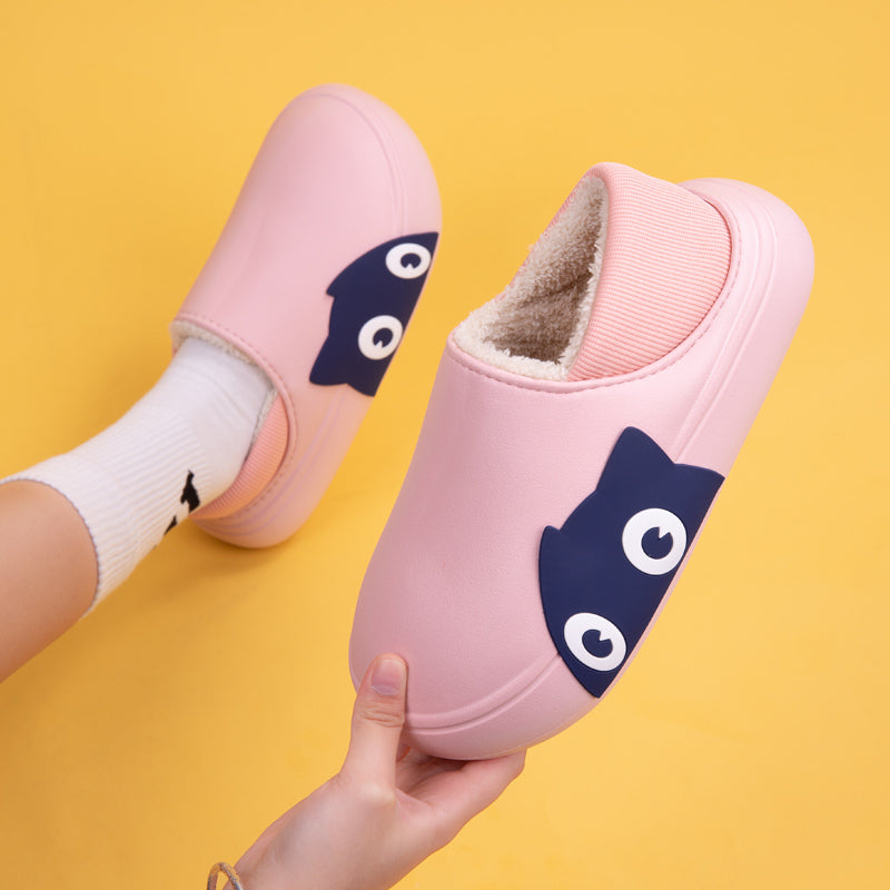 Max0188Fashion Fluffy Slippers Winter Warm Home Indoor Shoes Soft Cute Cartoon Модные тапочки, теплая домашняя обувь, мягкий милый мультяшный