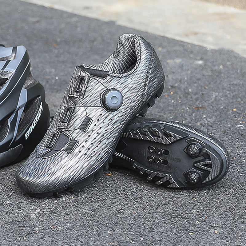Q3004 Cycling Shoes Unisex Self-locking Road  MTB Racing Shoes SPD Non-slip Велосипедная обувь Unisex Self -lock Road MTB Racing Shoes SPD Нескользящая