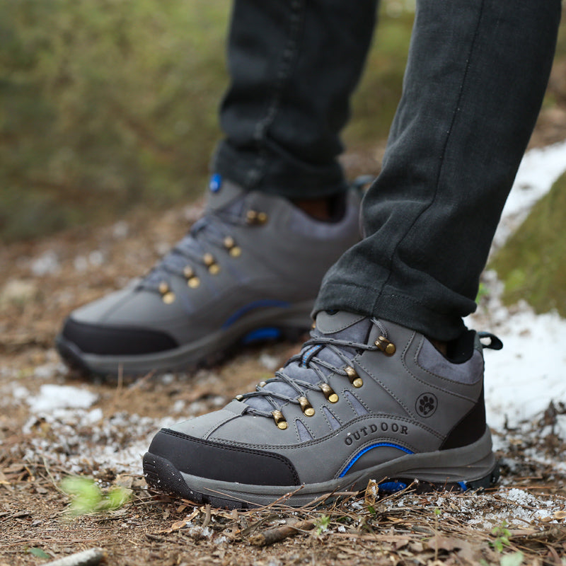 Women Snow Waterproof Warm Plush High Quality Outdoor Hiking Boots Camping Big Size thermal outdoor hiking high top sneakers K711