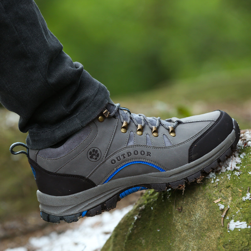 Women Snow Waterproof Warm Plush High Quality Outdoor Hiking Boots Camping Big Size thermal outdoor hiking high top sneakers K711