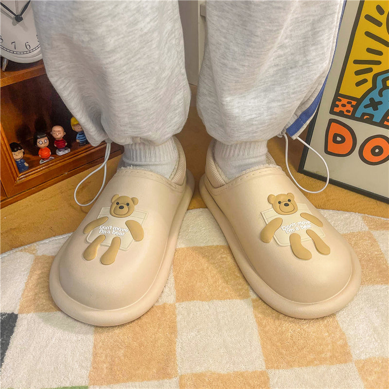 MAX2027 Fashion  Fluffy Slippers Winter Warm Home Indoor Shoes Soft Cute Cartoon Модные тапочки, теплая домашняя обувь, мягкий милый мультяшный