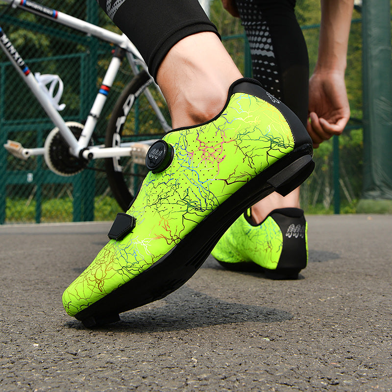 896-2 Self-locking Cycling Shoes Road  Hard Soled Bicycle Unisex Shoes Самоблокирующиеся велосипедные туфли Шоссейные велосипедные туфли унисекс с жесткой подошвой