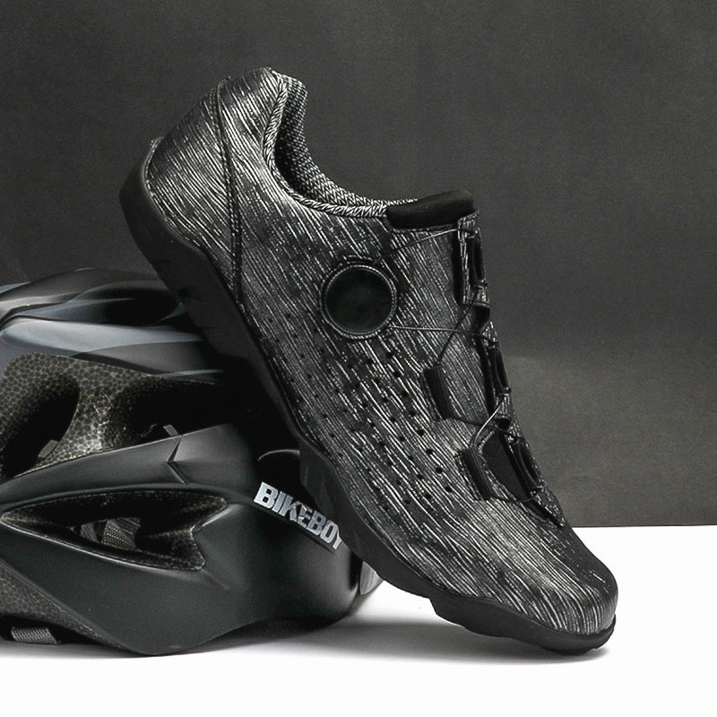 Q3004 Cycling Shoes Unisex Self-locking Road  MTB Racing Shoes SPD Non-slip Велосипедная обувь Unisex Self -lock Road MTB Racing Shoes SPD Нескользящая