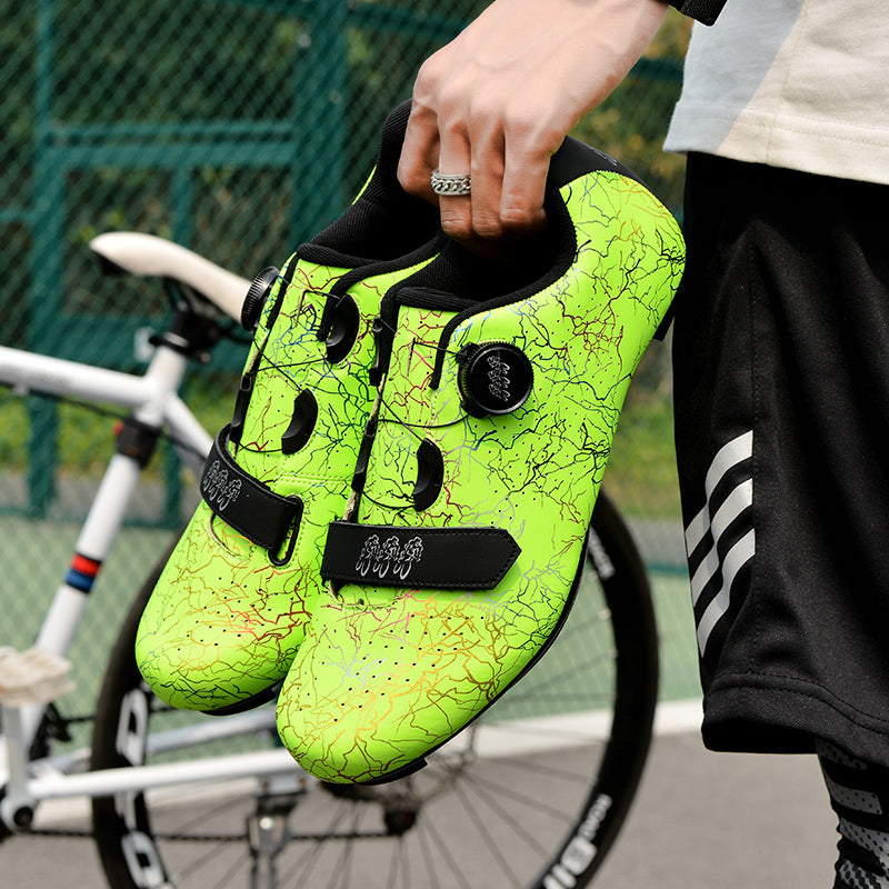 896-2 Self-locking Cycling Shoes Road  Hard Soled Bicycle Unisex Shoes Самоблокирующиеся велосипедные туфли Шоссейные велосипедные туфли унисекс с жесткой подошвой