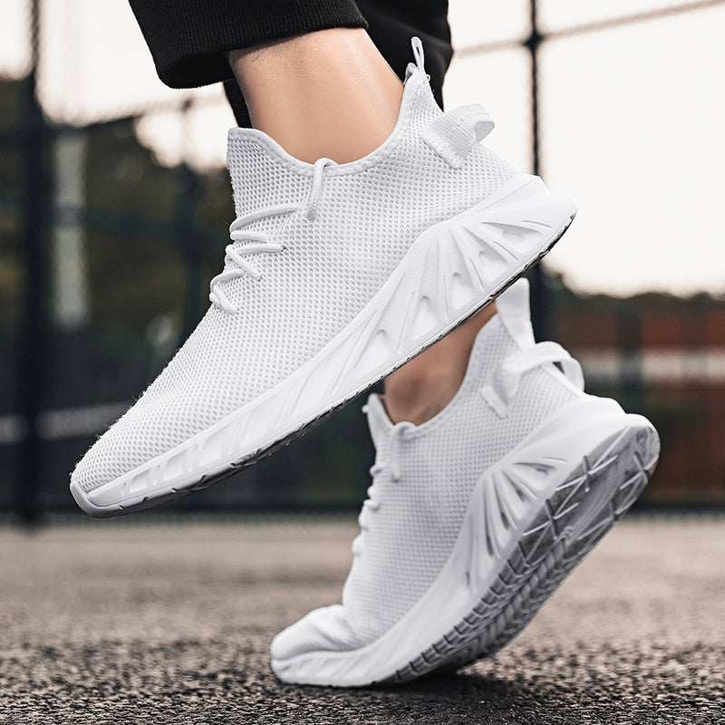 C126 Tennis Men Running Breathable Trainer Mesh Sneakers Light Casual Sports Shoes Trend Footwear Теннисные мужские кроссовки с дышащей сеткой для бега Легкая повседневная спортивная обувь