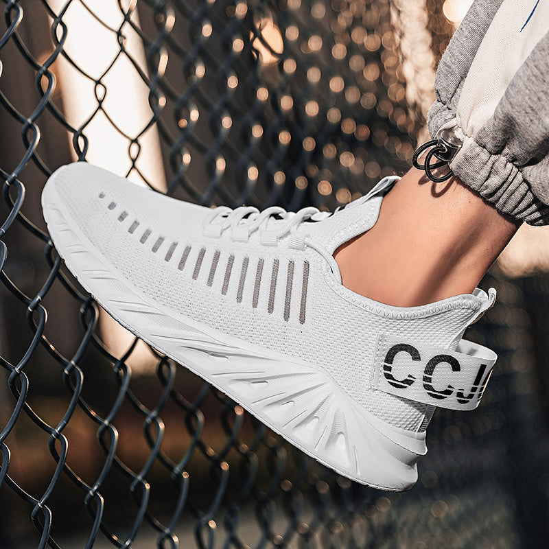 C129 Tennis Men Running Breathable Trainer Mesh Sneakers Light Casual Sports Shoes Trend Footwear Теннисные мужские кроссовки с дышащей сеткой для бега Легкая повседневная спортивная обувь