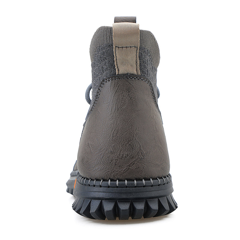 Hand Stitching Man's outdoor stable comfortable anti-skid fashion joker hiking boots Peko 905