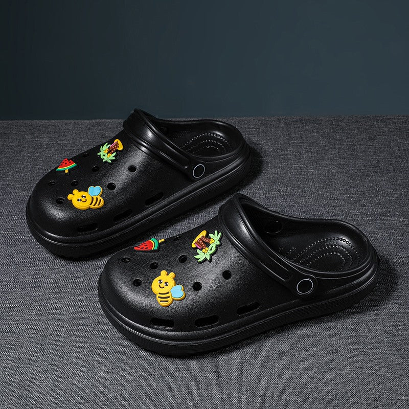 639 Women's Slippers Slip on Casual Garden Nursing  Work Slides Sandals Женские тапочки без шнуровки, повседневные сандалии для работы в саду для медсестер