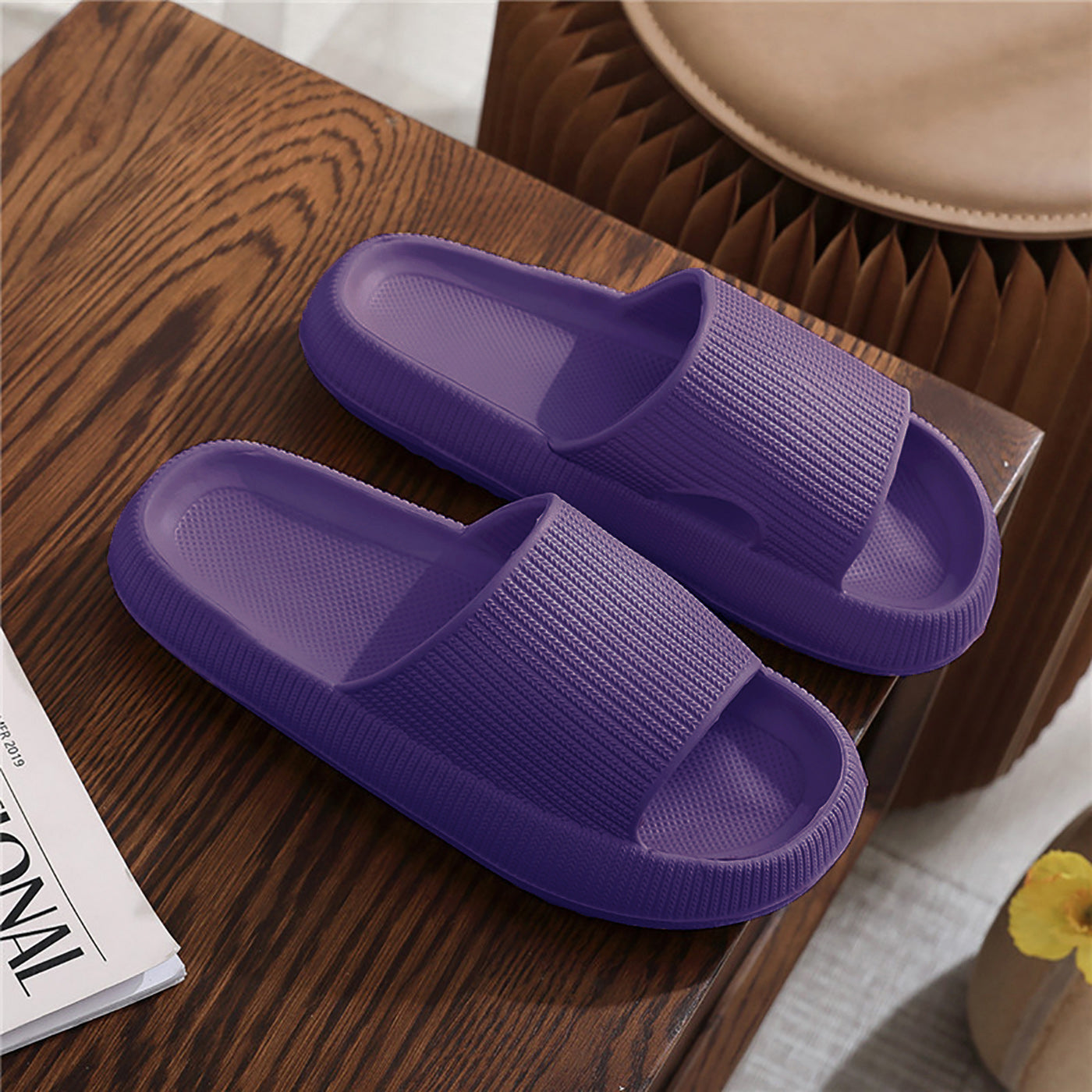 Soft slides best sale for women