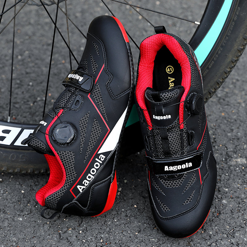 SQ-02 Road Cycling Self-locking Ultra Light Outdoor Waterproof Quick Lacing  Shoes Самоблокирующаяся ультралегкая уличная водонепроницаемая обувь с быстрой шнуровкой для шоссейного велоспорта