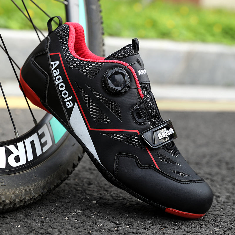 SQ-02 Road Cycling Self-locking Ultra Light Outdoor Waterproof Quick Lacing  Shoes Самоблокирующаяся ультралегкая уличная водонепроницаемая обувь с быстрой шнуровкой для шоссейного велоспорта