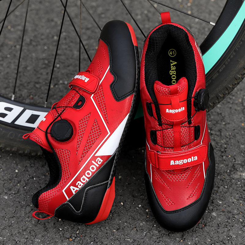 SQ-02 Road Cycling Self-locking Ultra Light Outdoor Waterproof Quick Lacing  Shoes Самоблокирующаяся ультралегкая уличная водонепроницаемая обувь с быстрой шнуровкой для шоссейного велоспорта