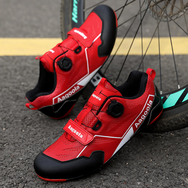 SQ-02 Road Cycling Self-locking Ultra Light Outdoor Waterproof Quick Lacing  Shoes Самоблокирующаяся ультралегкая уличная водонепроницаемая обувь с быстрой шнуровкой для шоссейного велоспорта