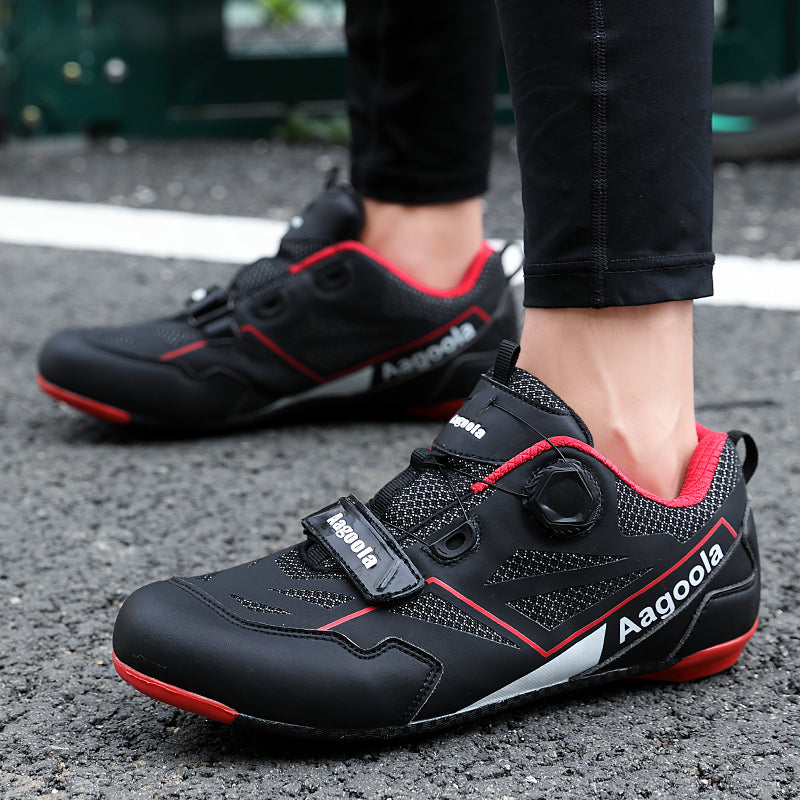 SQ-02 Road Cycling Self-locking Ultra Light Outdoor Waterproof Quick Lacing  Shoes Самоблокирующаяся ультралегкая уличная водонепроницаемая обувь с быстрой шнуровкой для шоссейного велоспорта