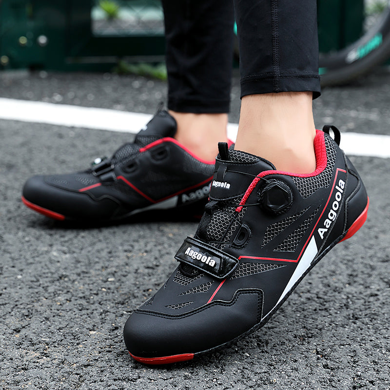 SQ-02 Road Cycling Self-locking Ultra Light Outdoor Waterproof Quick Lacing  Shoes Самоблокирующаяся ультралегкая уличная водонепроницаемая обувь с быстрой шнуровкой для шоссейного велоспорта