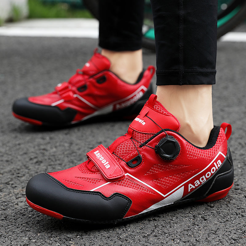 SQ-02 Road Cycling Self-locking Ultra Light Outdoor Waterproof Quick Lacing  Shoes Самоблокирующаяся ультралегкая уличная водонепроницаемая обувь с быстрой шнуровкой для шоссейного велоспорта