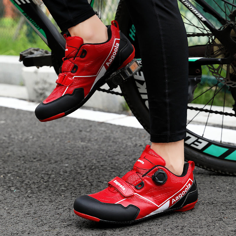 SQ-02 Road Cycling Self-locking Ultra Light Outdoor Waterproof Quick Lacing  Shoes Самоблокирующаяся ультралегкая уличная водонепроницаемая обувь с быстрой шнуровкой для шоссейного велоспорта