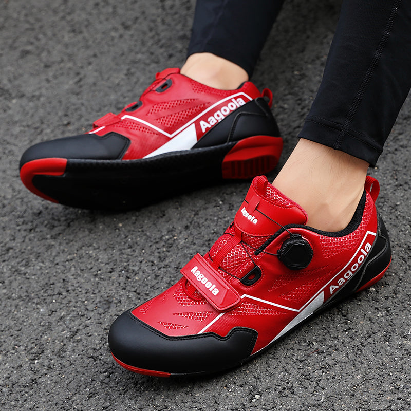 SQ-02 Road Cycling Self-locking Ultra Light Outdoor Waterproof Quick Lacing  Shoes Самоблокирующаяся ультралегкая уличная водонепроницаемая обувь с быстрой шнуровкой для шоссейного велоспорта