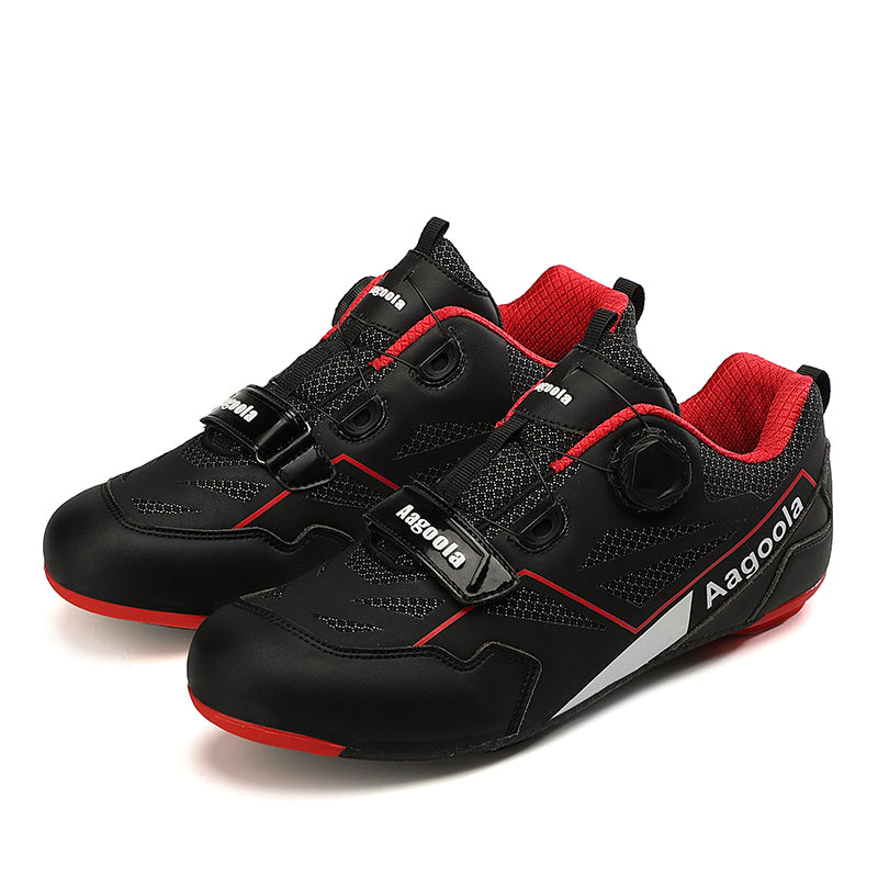 SQ-02 Road Cycling Self-locking Ultra Light Outdoor Waterproof Quick Lacing  Shoes Самоблокирующаяся ультралегкая уличная водонепроницаемая обувь с быстрой шнуровкой для шоссейного велоспорта