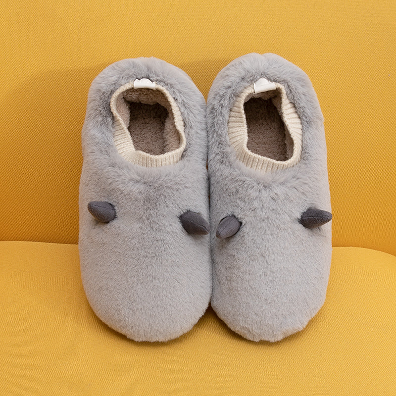 MAX0108-3 Fashion  Fluffy Slippers Winter Warm Home Indoor Shoes Soft Cute Cartoon Модные тапочки, теплая домашняя обувь, мягкий милый мультяшный