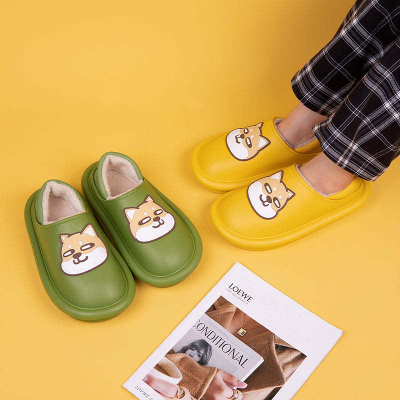 MAX0217 Fashion  Fluffy Slippers Winter Warm Home Indoor Shoes Soft Cute Cartoon Модные тапочки, теплая домашняя обувь, мягкий милый мультяшный