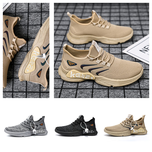 Men's Lightweight Running Casual Shoes Spring Mesh Breathable Sneakers Mujer Walking Shoes Boys Sneakers  Rhonda ZM56